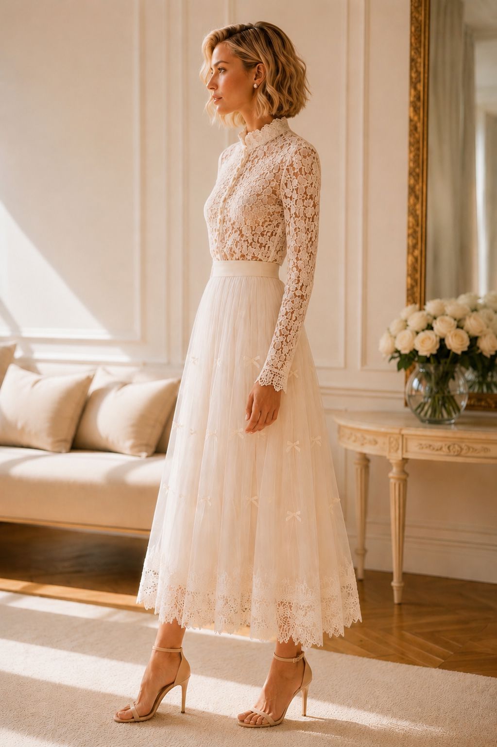 THE ELODIE TULLE SKIRT Coco Boutique 
