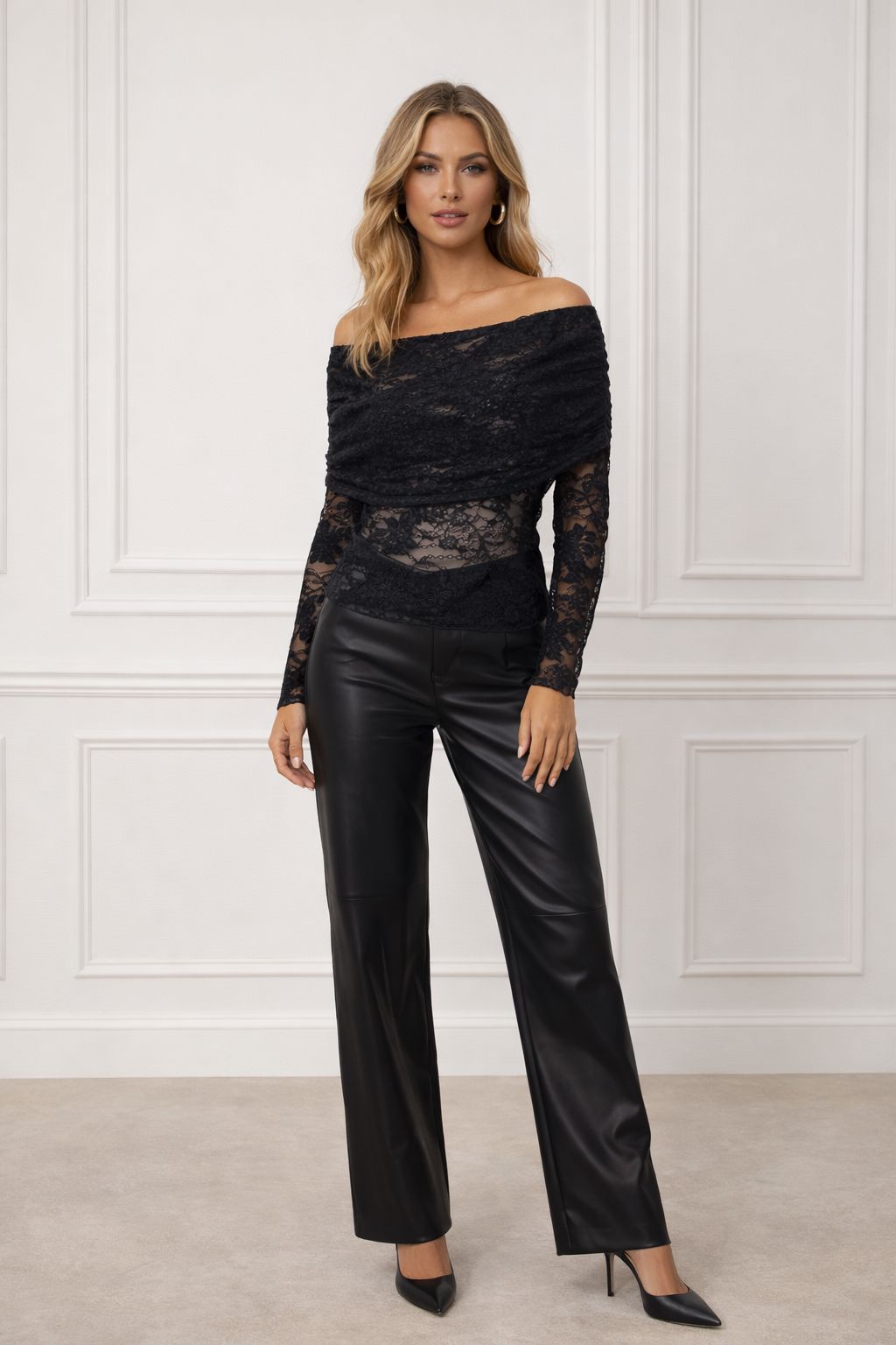 NOIR MUSE LACE TOP Tops & Jumpers Agnes 