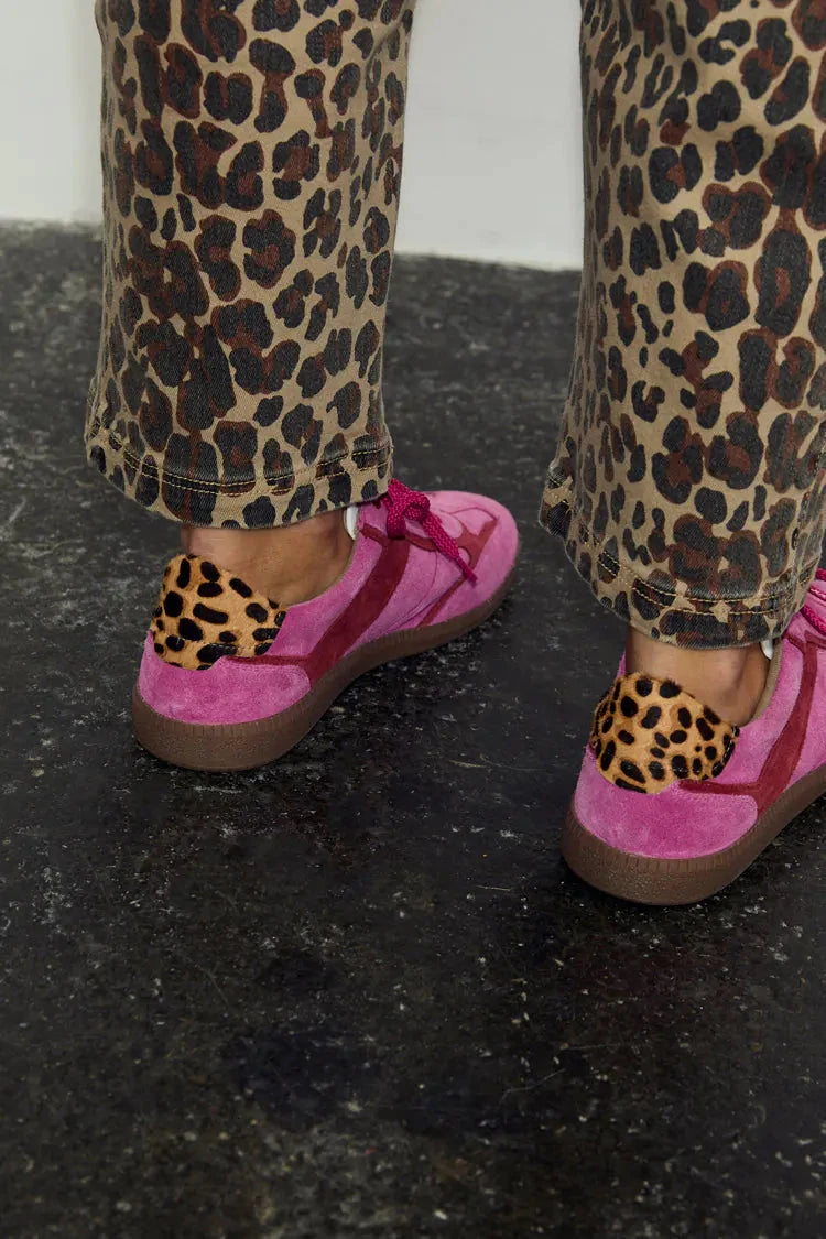 WILD POP LEATHER TRAINERS Coco Boutique 