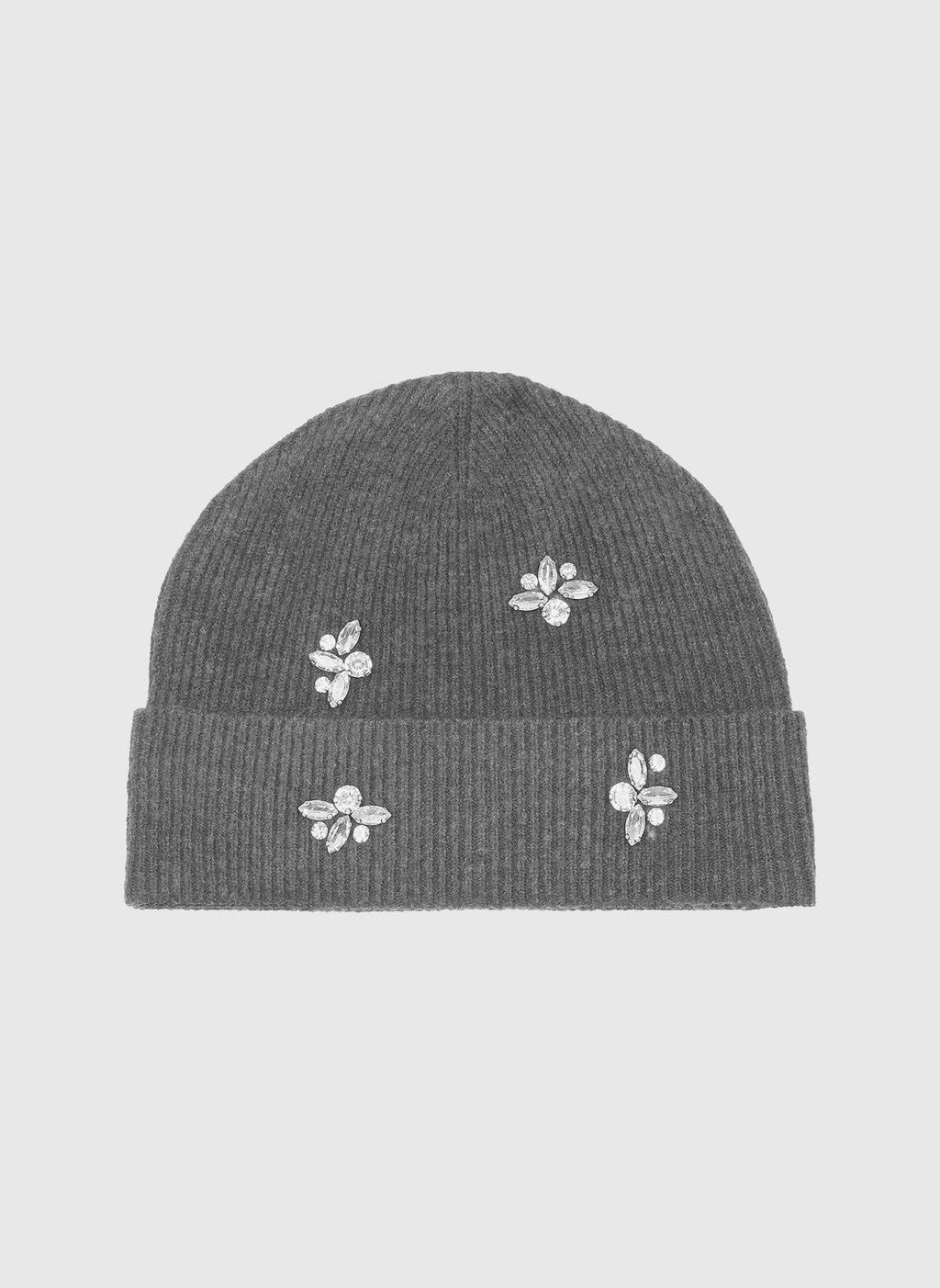 ARLENE GREY CRYSTAL BEANIE Jewellery & Accessories Agnes 